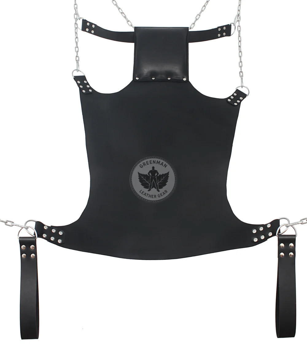 Leather sling, Leather sex sling, leather bondage sling, leather BDSM sling