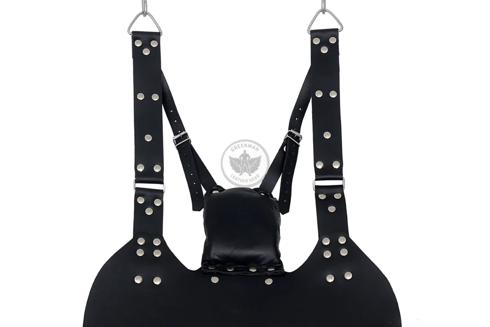 Leather sling, Leather sex sling, leather bondage sling, leather BDSM sling