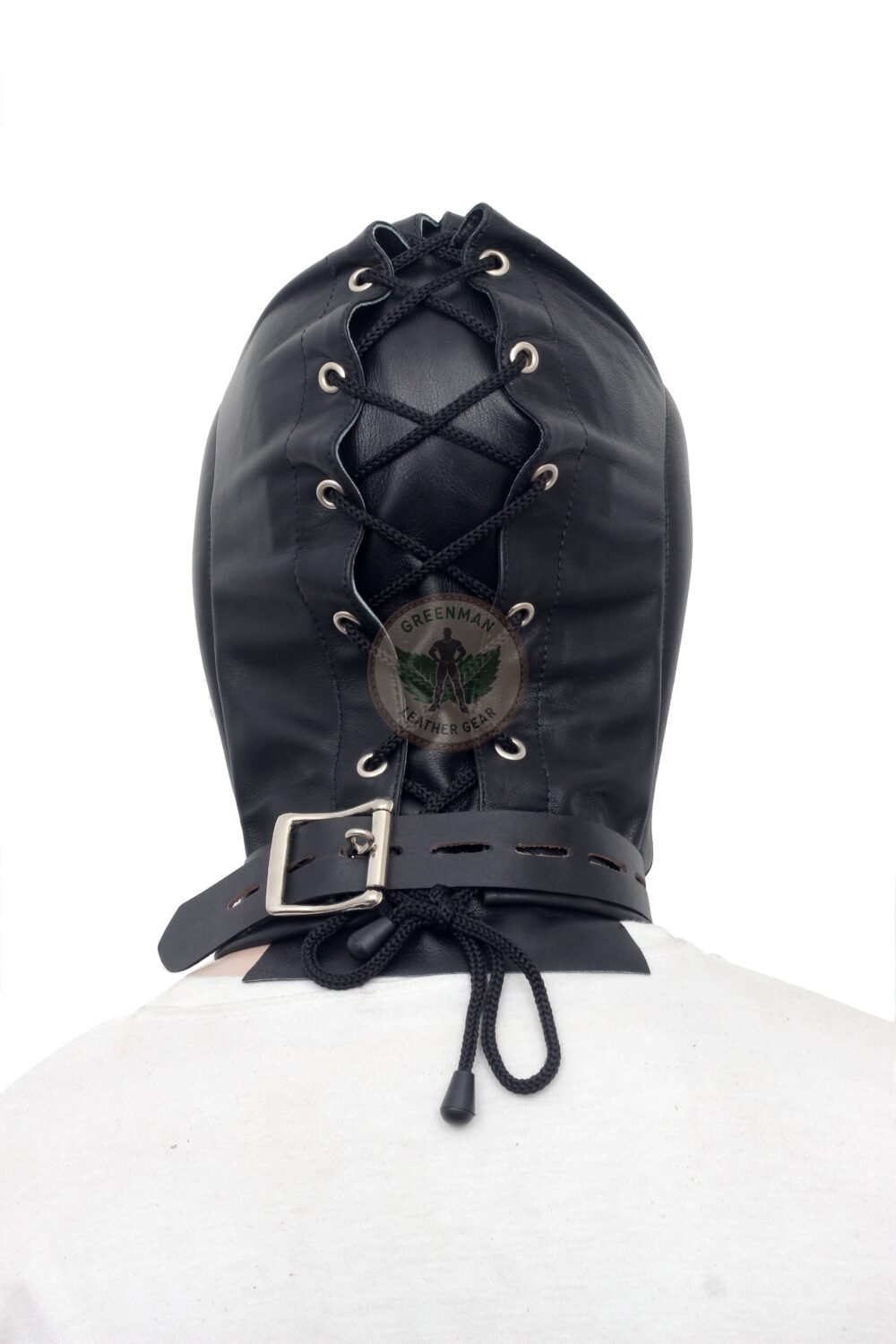 Leather Restraint Muzzle, Leather Muzzle Gag, Leather BDSM Gag