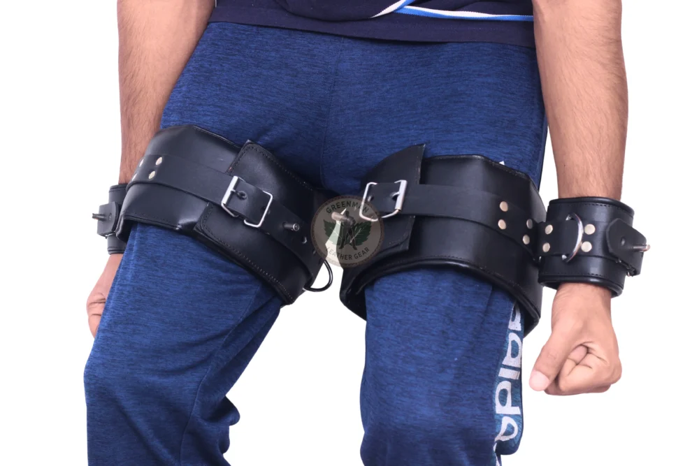 Leather Thigh cuffs, BDSM thigh cuffs, Bondage cuffs